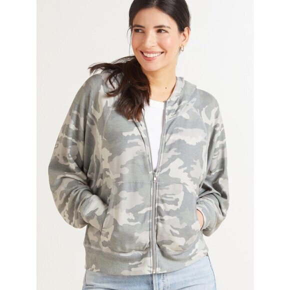 Chaser Camo Dolman Zip Up XS - Picture 7 of 7